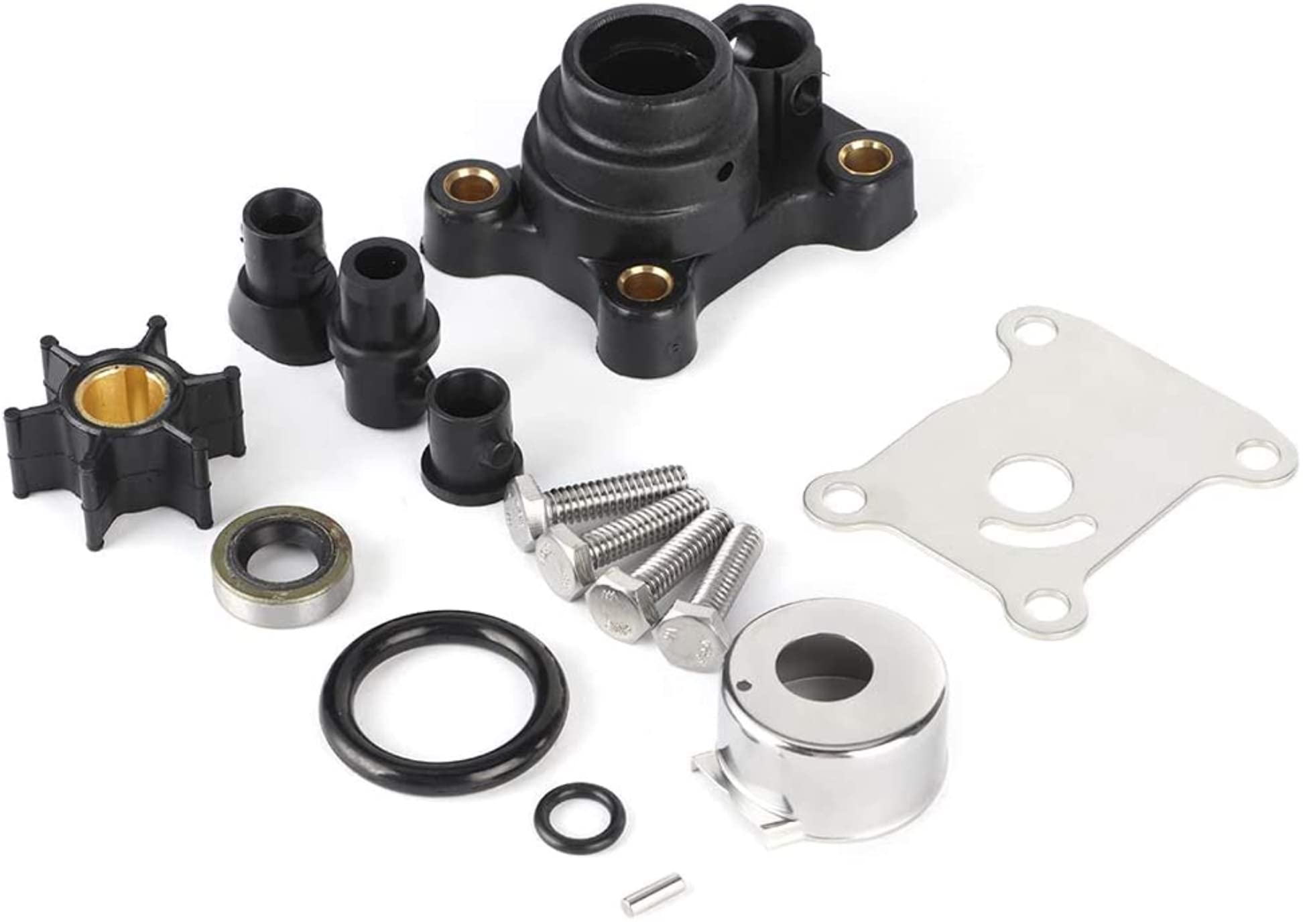 Kit De Reparación De Impulsor De Bomba De Agua 394711 Para Fueraborda Johnson Evinrude Omc 8 9 9 10 15 Hp Reemplazar 0394711 391698 386697 Sierra