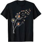 Dandelion Cat lovers Cat fans Flower Power Dandelions T-Shirt