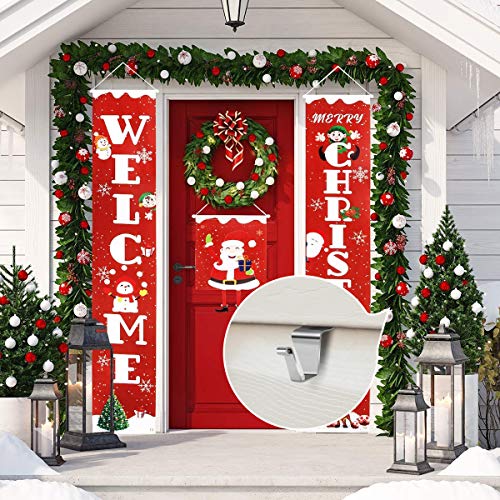 AIEVE Vinyl Siding Hooks, 20 Pack Siding Hooks Stainless Steel Hanging