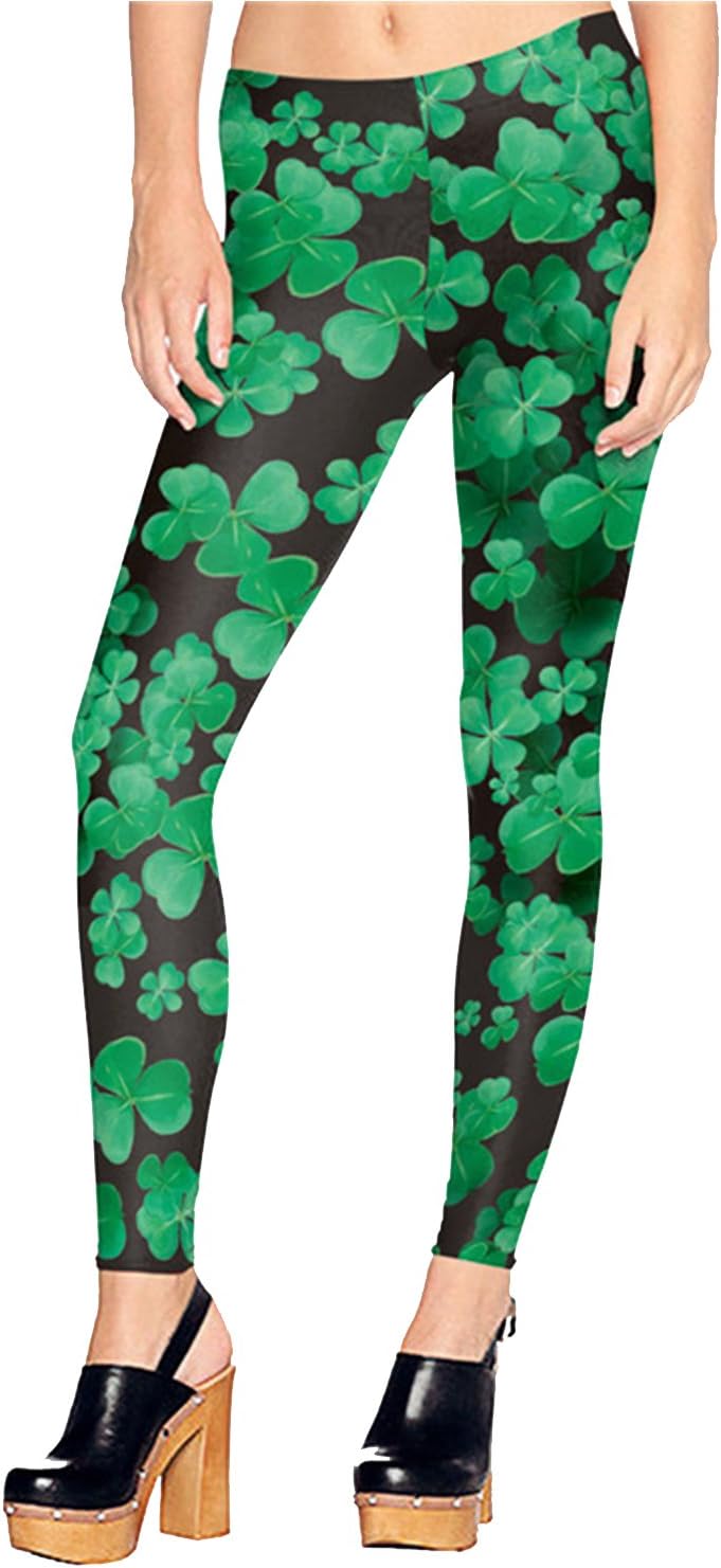 Uaderize Womens St. Patrick's Day Ultra Soft Brushed Leggings Pants Ankle Length,XS-5XL …