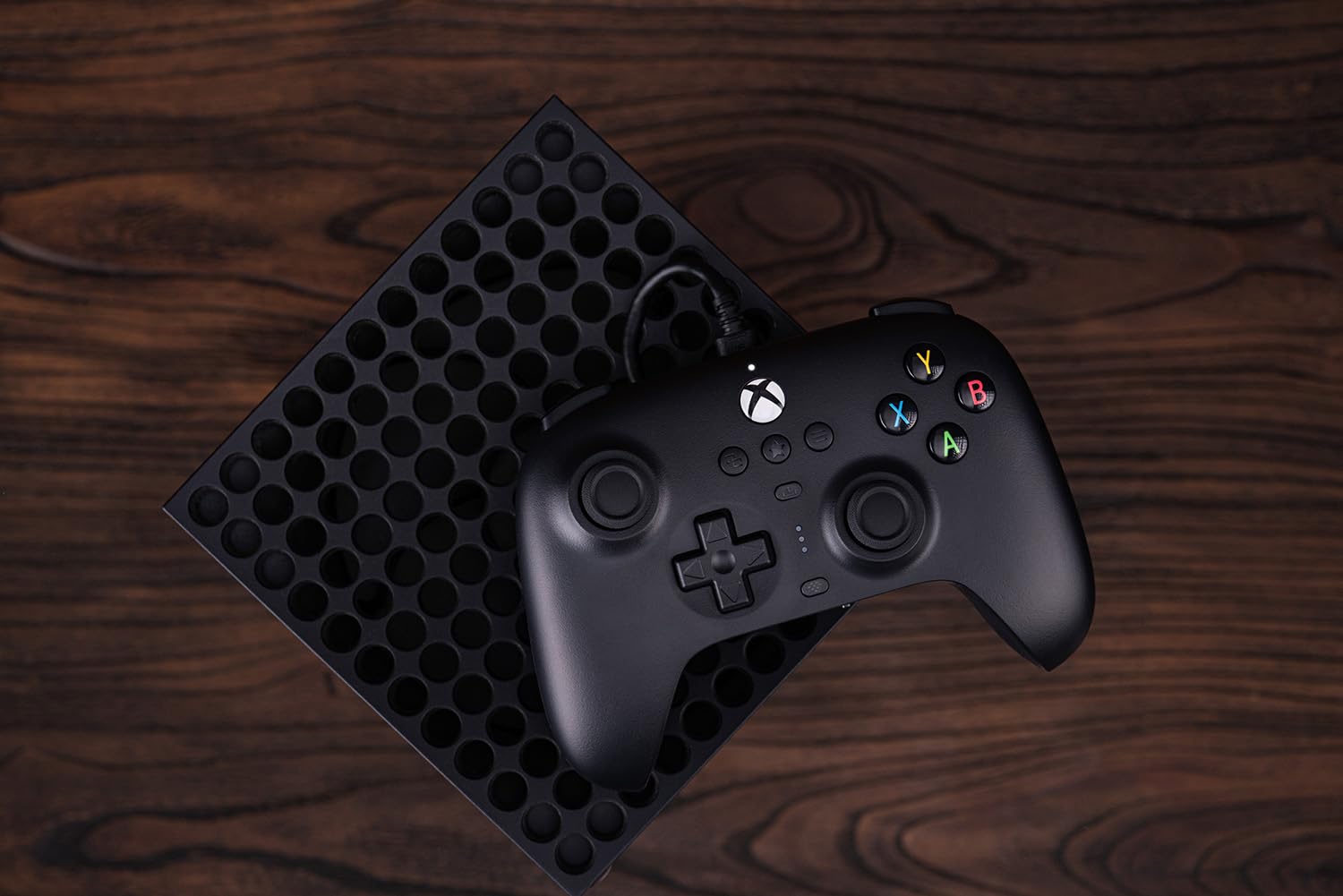 8Bitdo Ultimate Wired Controller for Xbox, Hall Effect Joysticks and Hall Triggers, Compatible with Xbox Series X|S, Xbox One, Windows 10 & Windows 11 - Officially Licensed (Black)