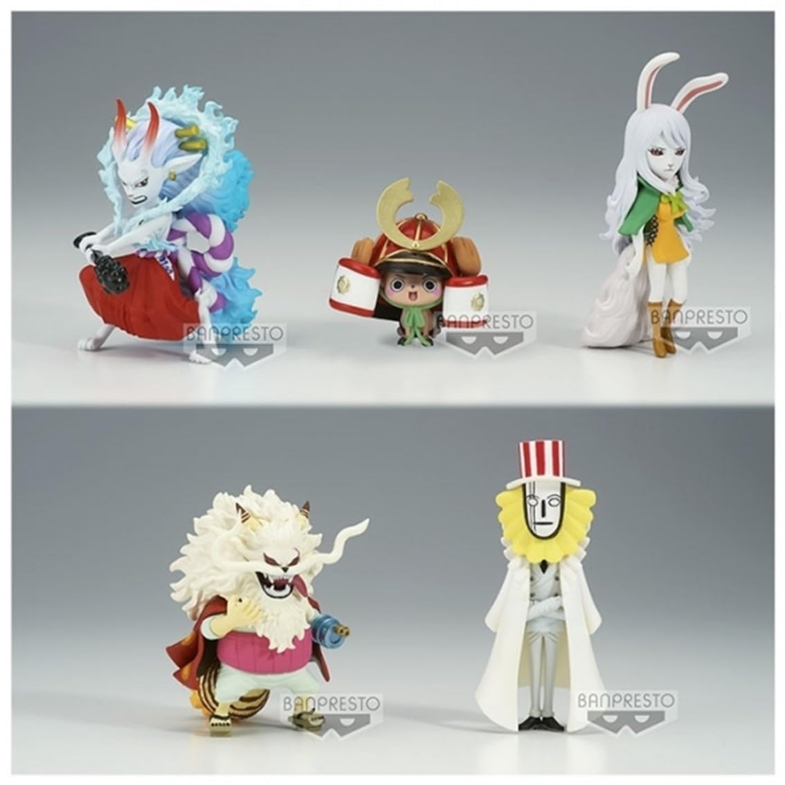 Pack 12 Figuras World Collectable Wanokuni Onigashima 7 One Piece 7cm