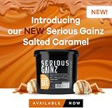 The Bulk Protein Company Serious Gainz 5kg Mass Gainer Salted Caramel view 7