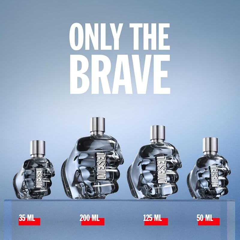 Diesel only the brave eau de toilette para homens em spray 125 ml