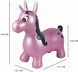 LEXIBOOK Inflatable Jumping Unicorn Pink Indoor Outdoor Balance Motor Skills 3+ view 5
