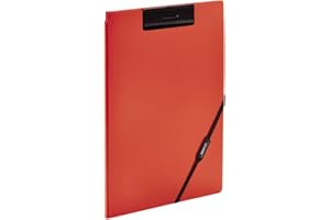 LIHIT LAB F7560-4 Binder Clip File Multi-Function A4 Orange