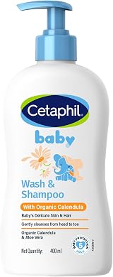 Cetaphil Baby Wash & Shampoo with Organic Calendula 13.5 Fl Oz view 1