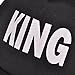 WEKA King And Queen Romantic Lovers Couples Sports Cap Adjustable Snapback Hat