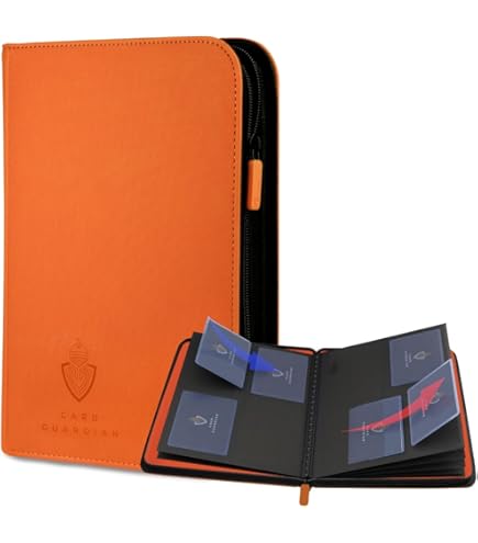 Amazon.com: Card Guardian - 9 Pocket Premium Binder with Zipper