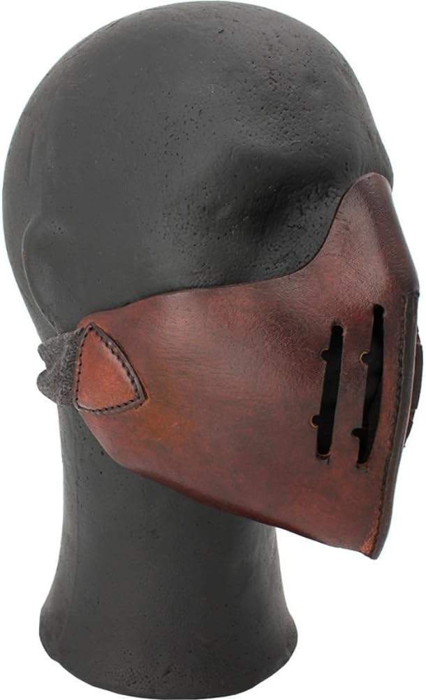 Armor Venue: Leather Japanese Mempo 100105 - Japanese Leather Armor