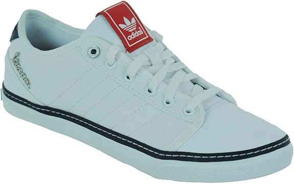 ADIDAS ORIGINALS TRAINERS GIRLS BOYS WOMENS VESPA GS LOW WHITE STYLISH RETRO MOD SIZE UK 5.5 