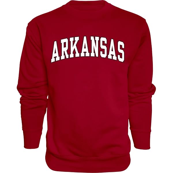 Blue 84 Men's Nebraska Cornhuskers Crewneck Sweatshirt - Team Color Icon Graphic, Cotton/Poly Fleece