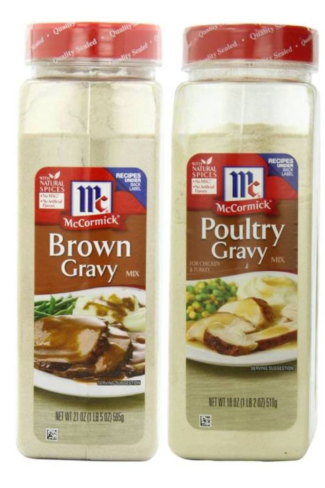 McCormick Original Country Gravy Mix, 2.64 oz (Case of 6