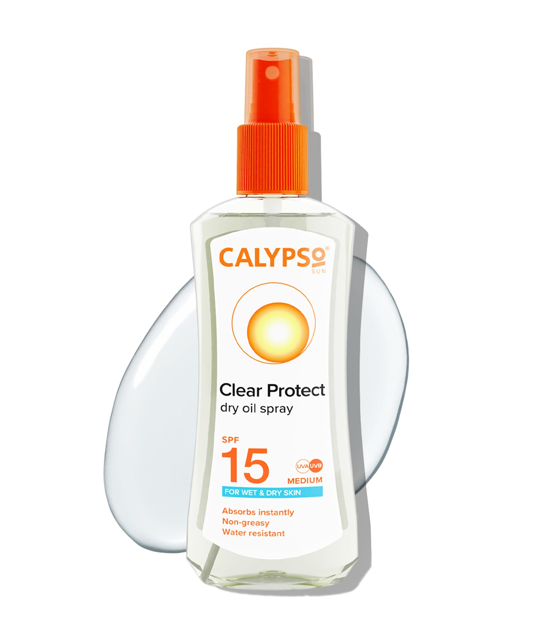 Calypso Dry Oil Wet Skin Spray SPF15