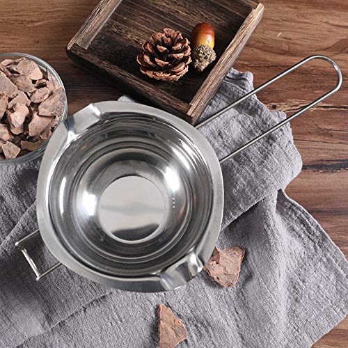 Stainless Steel Double Boiler Melting pot for Chocolate, Butter,Candy,Candle Making,Heat the Milk and Heat the Honey - Thumbnail 2