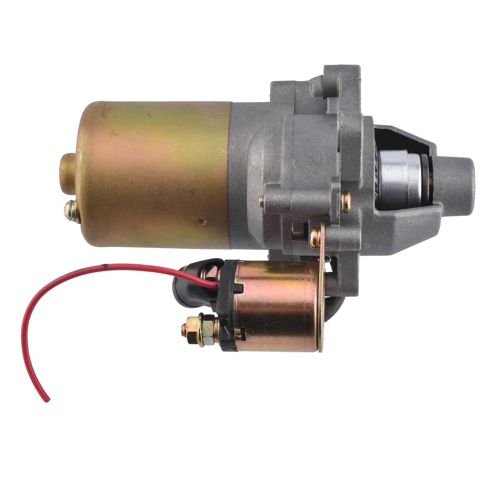 Cancanle Starter Motor & Solenoid for Honda GX160 GX200 168F 5.5Hp 6.5HP Compressor Generator Small Engine 31210-ZE1-023