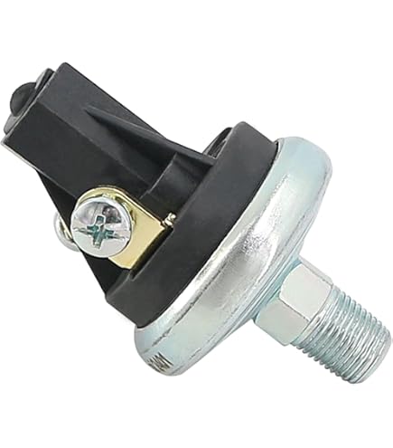 Murphy By Enovation PSB-100-F20 Direct Mount Pressure Switch – 20 Psi Trip Point, 0-100 Psi Range, SPDT 3A @ 30VDC, Brass Mount