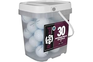 Titleist Reload Recycled Golf Balls Pro v1 Golf Balls (30 Pack), White, one Size