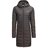 columbia women's mckay lake long hooded down lightweight heatseal jacket