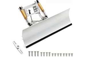 Alloy RC Snow Shovel Replacements for 1 10 TRX4 SCX10 90046 90047 Car with Dual Servo Control
