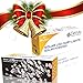 DeVida Solar String Lights 120 Warm White LED, Easy to Install, Automatically Turns on at Night, Outdoor Waterproof, 55 ft Set Includes 13 ft Lead Wire Plus 42 ft Lighted Strands for Tree Wrap