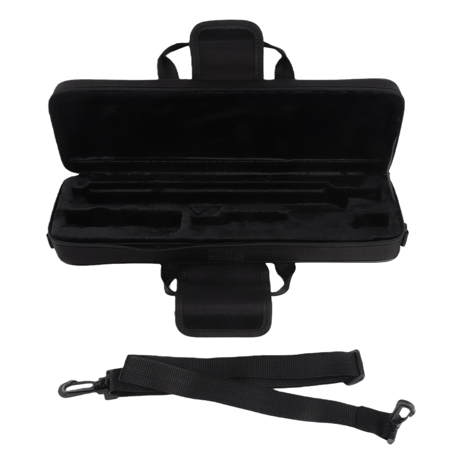 Flute Case Bag, Waterproof Oxford Cloth, Lightweight Portable Carry Case for 16 Holes Flute with Shoulder Strap