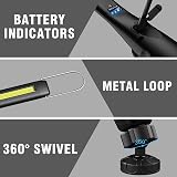 Renogy 700 Lumen Rechargeable COB LED Work Light Magnetic Base 2200mAh view 6