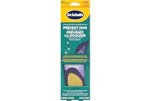 Dr. Scholl's Prevent Pain Protective Insoles, Protect Against Foot, Knee, Lower Back Pain, Promote Foot Health & Wellness, Tr