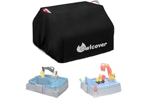 Owlcover Kids Sandbox Cover for Little Tikes Dirt Diggers Excavator Sandbox Cover,Waterproof, Anti-UV Outdoor Toys Sandbox Covers