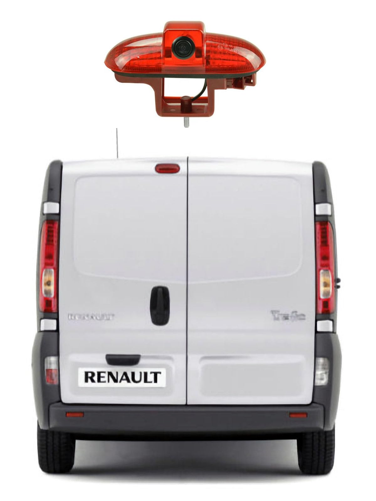 Dolphin Automotive Rear View Brake Light Reversing Camera For Renault Trafic Van 2001-2014