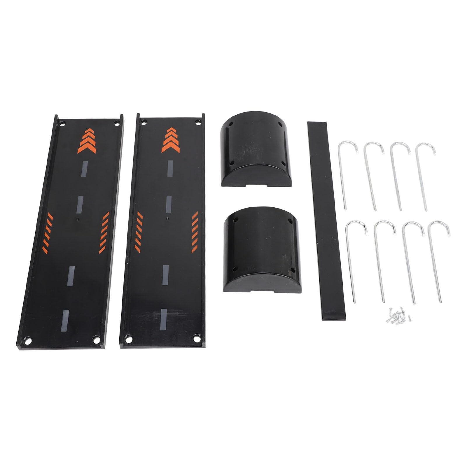 Fabater RC Car Jump Ramp, 3 Game Modes, Compatible with 1/8-1/16 RC Cars, Easy Assembly, Outdoor Use