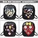xhorizon TM FL1 Candy Leather Backpack Plastic Transparent Heart Beach Girls School Bag (Black)
