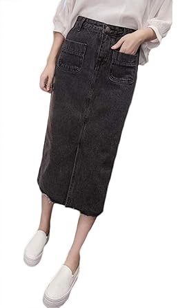 Amazon ミートン レディース デニム スカート タイトスカート
