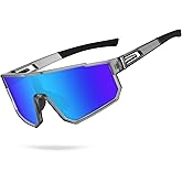 Derowern Youth Baseball Sunglasses, Kids Polarized Sports Sunglasses,UV400 Protection Glasses for Boys Girls Softball Cycling