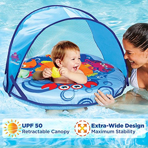 self inflating pool float