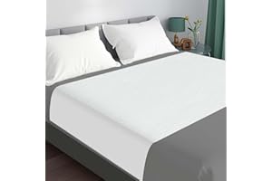 LOTUFLOR Bed Pads Washable Waterproof for Incontinence Adults, Reusable Wetting Pad Mattress Protector Underpads Tuckable Quick Dry, Fits Queen Size Bed, 36" x 60", White