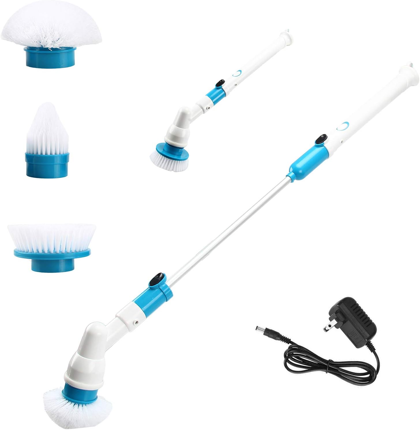 Spin Scrubber Electric Powerful Cleaning Brush with Extension Handle