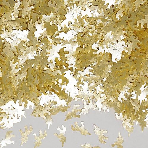 Natural Edible GMO Sugar Nuts Gluten Soy Free Glitter Unicorn (Yellow)