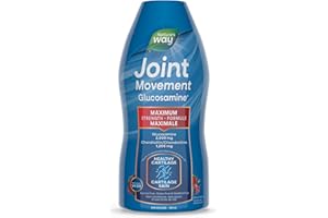Nature's Way Joint Movement Glucosamine - Joint Pain Relief Supplement with Glucosamine, Chondroitin, Hyaluronic Acid, MSM & 