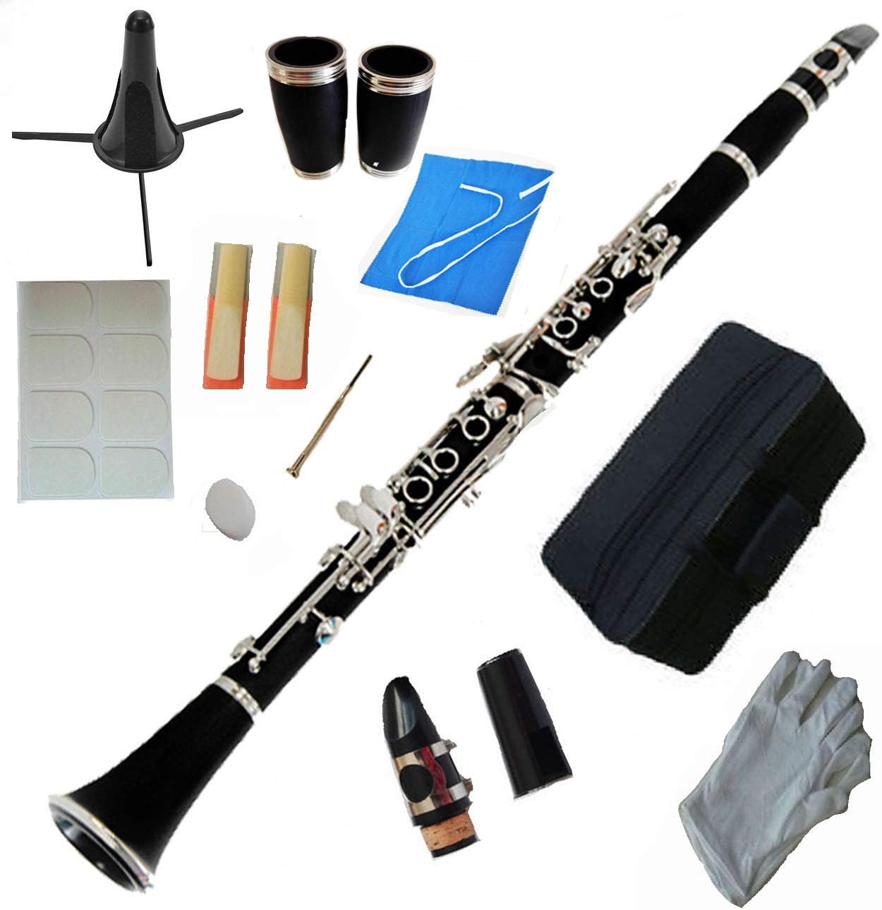 Funion B Flat Set Case, Stand, 2 Barrels, Grease, Cleaning