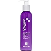 Andalou Naturals Age Defying Apricot Probiotic Cleansing Milk | Gentle Daily Hydrating Face Cleanser For Dry, Dehydrated Skin| With Fruit Stem Cell Complex | 6 fl oz