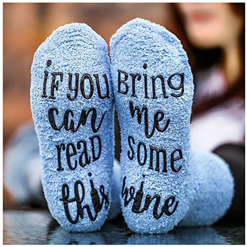 Cupcake Gift Packaging If You Can Read This Bring Me a Glass Of Wine Socks Wine