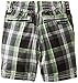 Calvin Klein Baby-Boys Infant Green Shirt with Plaid Shorts