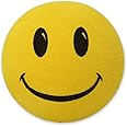 HappyBalls Happy Smiley Face Car Antenna Ball/Mirror Hanger/Fun Dashboard Buddy (Yellow)