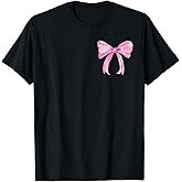 Cute 2 Sided God Says I Am Coquette Bow Day Christian Women T-Shirt