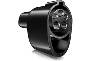 XINTUO 2023 New Version J1772 to Tesla Charger Adapter 80AMP /240V AC J1772 Charger Adapter for Tesla Mobile Charger SAE J1772 EV Charger Adapter to Tesla Plug Tesla Model 3 /Y/X/S Accessories