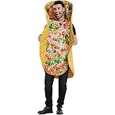 Seasons Taco Costume for Adults, Mexican Food Halloween Costumes for Men and Women, One Size