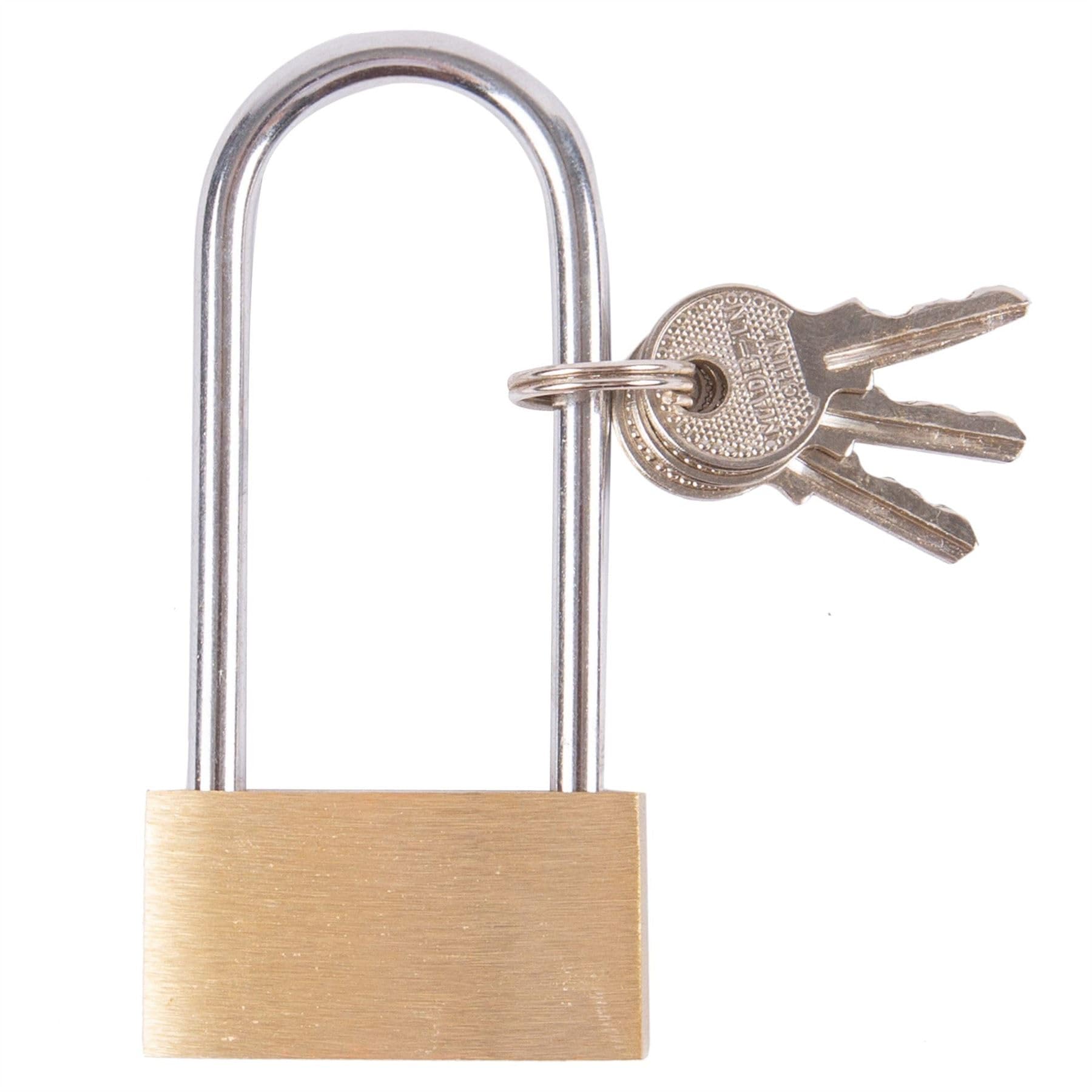 Blackspur BB-PD103 Long Shackle Brass Padlock