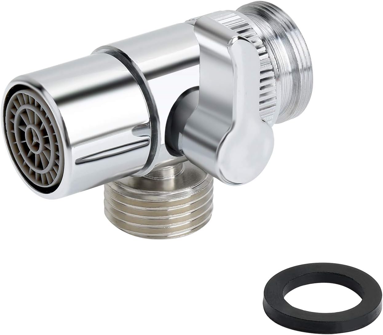 Yizhet Brass Diverter for Kitchen or Bathroom Sink Faucet Valve/Adapter
