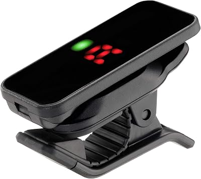 Korg Pitchblack2 Slimline Clip-On Tuner for Guitar Bass Black